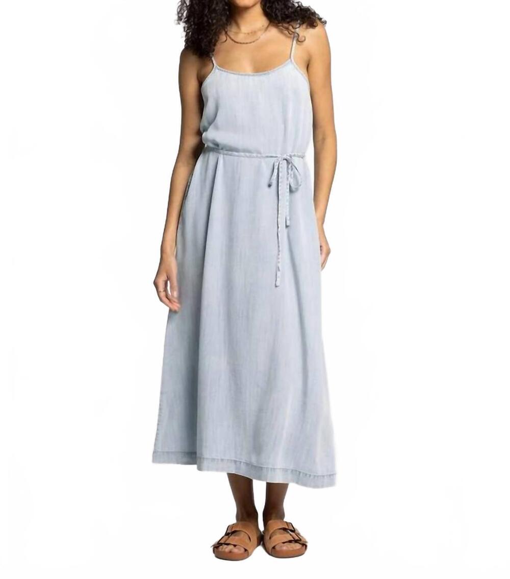NEW THREAD & SUPPLY lyra midi dress in claudia wash